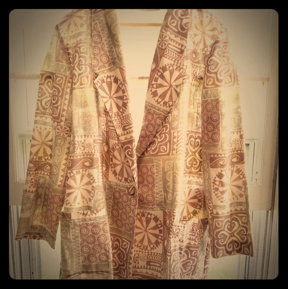 Fundamental Things Blazer Plus Sized